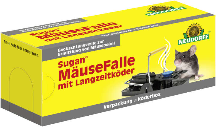 NEUDORFF Sugan Mäusefalle mit Langzeitköder
